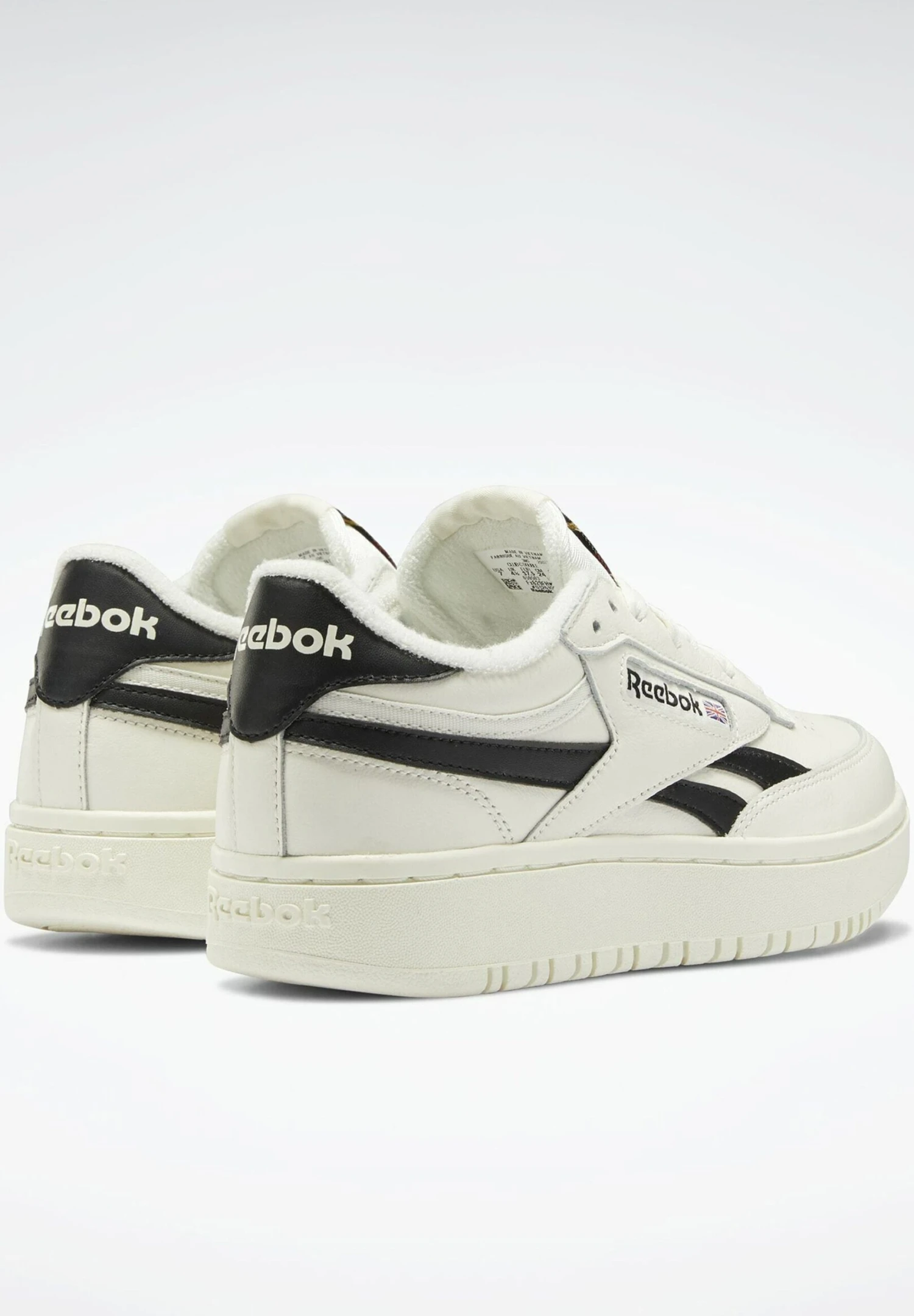 Reebok Classic Club C Double - Trainers - Chalk Core Black Chalk 6 Reebok Classic Club C Double - Trainers - Chalk Core Black Chalk - Image 4