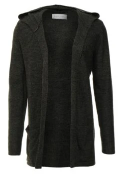 Pier One Cardigan - Black/Olive -Fashion Clothing Specialty Store 9e08a40a3b7741ef8b5831bf6a5c852e