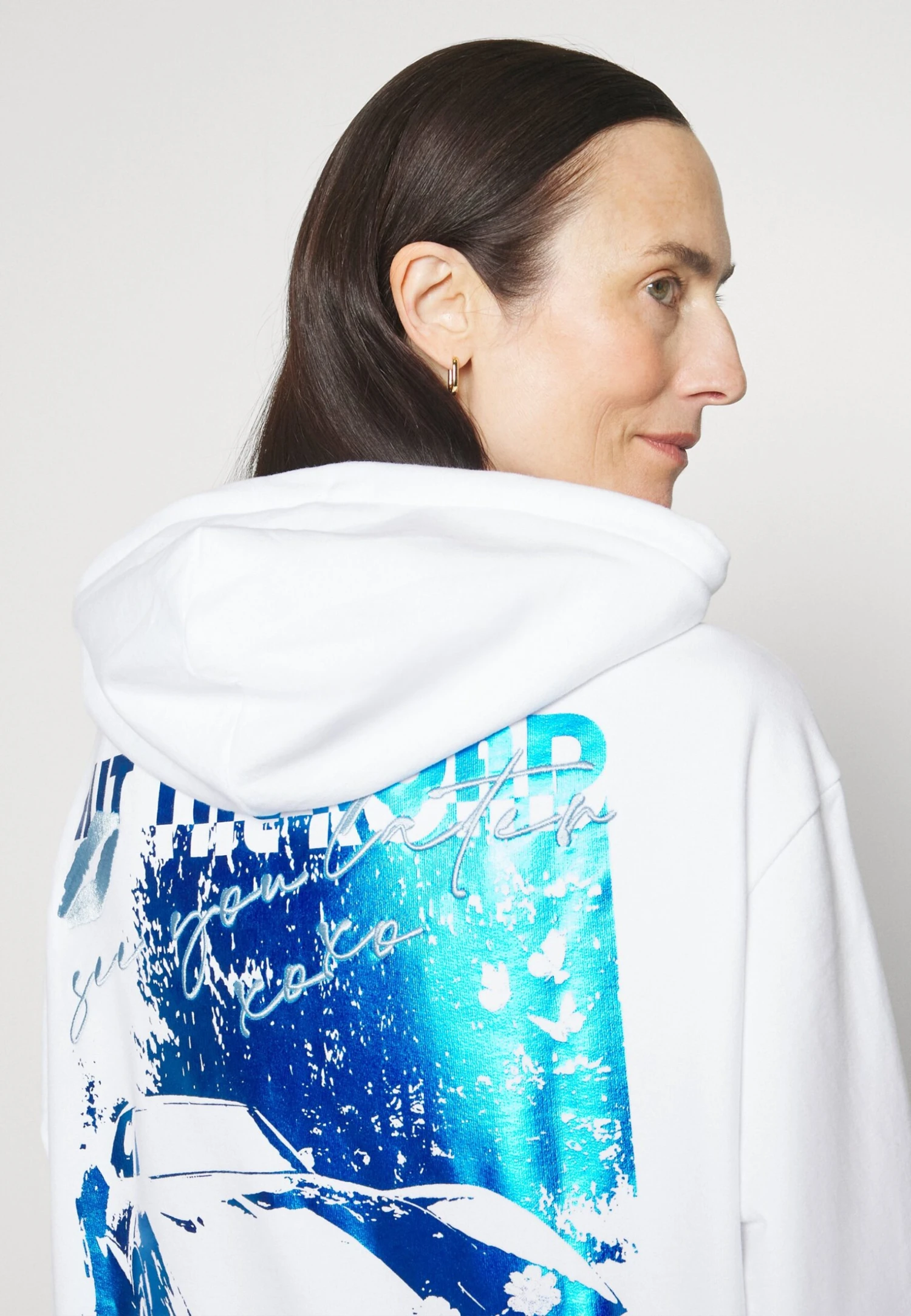 Boss Ecaisy- Sweatshirt - White 7 Boss Ecaisy- Sweatshirt - White - Image 5