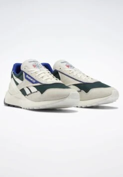 Reebok Classic Trainers - Chalk/Forest Green/Classic Cobalt -Fashion Clothing Specialty Store a8e8712b3b3a417caebd446eed826ea9