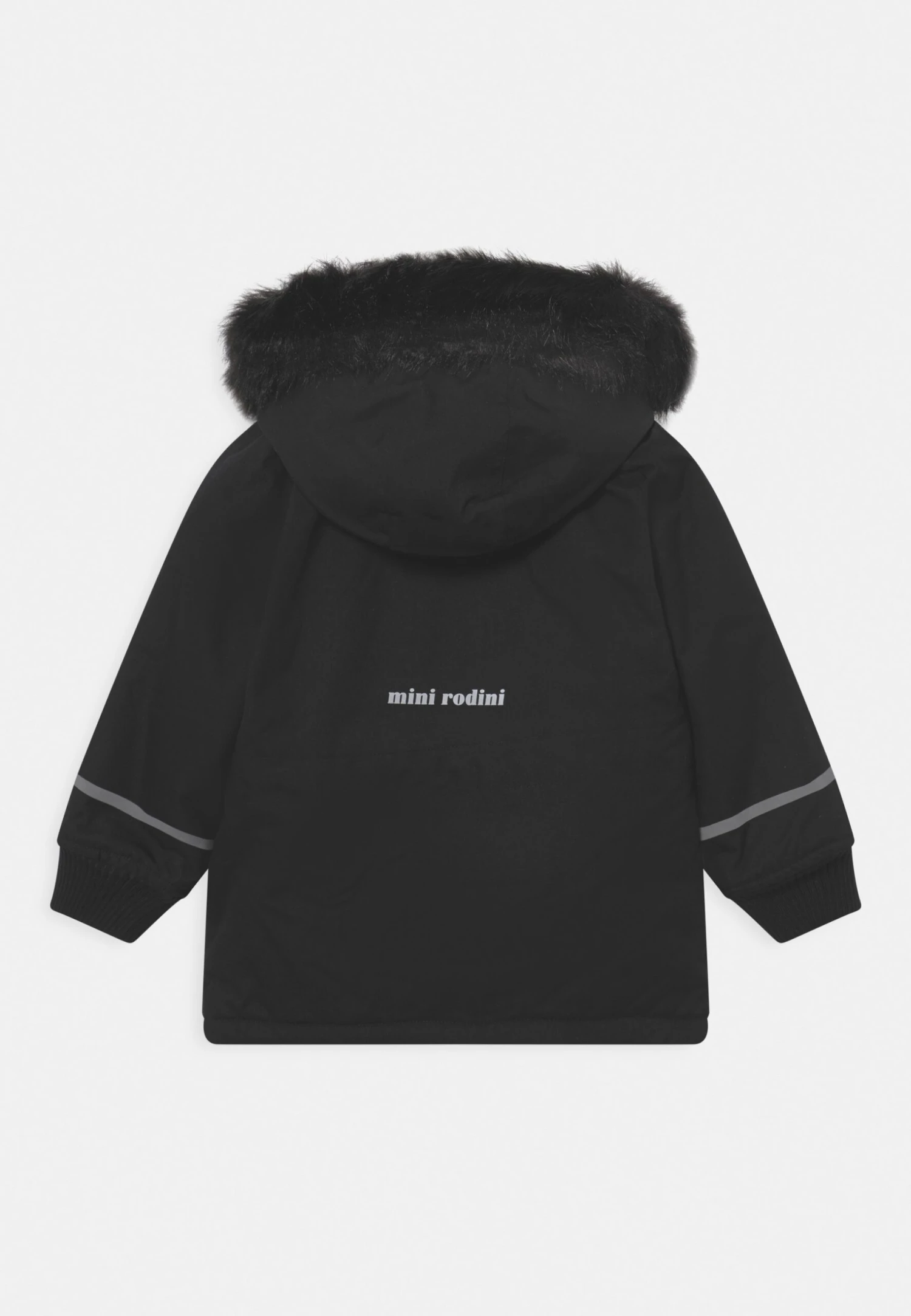 Mini Rodini K2 Unisex - Winter Coat - Black 4 Mini Rodini K2 Unisex - Winter Coat - Black - Image 2