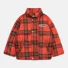 Mini Rodini Check Puffer Unisex - Winter Jacket - Red -Fashion Clothing Specialty Store af79ed628e8e4fc088446bc434de367e