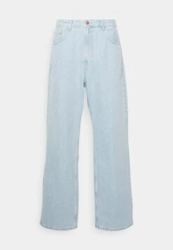 YOURTURN Baggy Jeans Unisex - Relaxed Fit Jeans - Light Blue Denim -Fashion Clothing Specialty Store b3b1712b608545eb8faf88e9290b6fc9