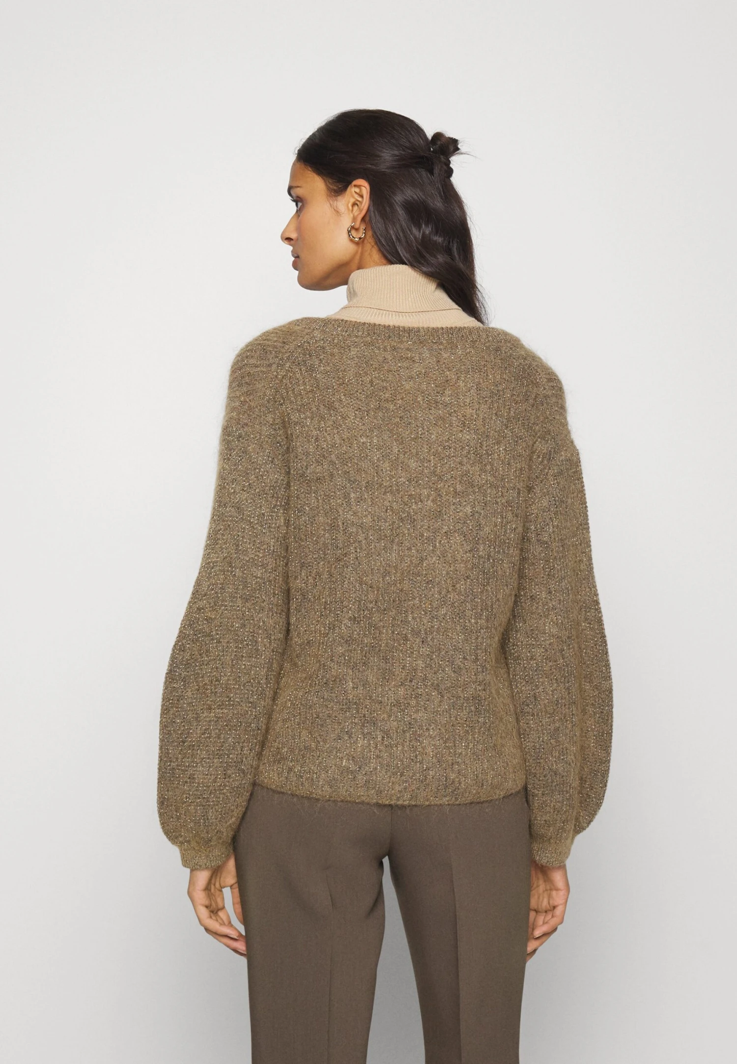 ARKET Jumper - Oat Melange With Gold 5 ARKET Jumper - Oat Melange With Gold - Image 3