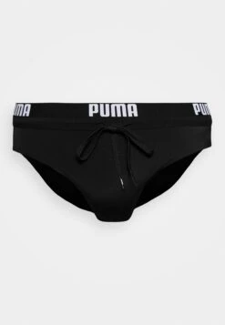Puma Logo Swim Brief - Swimming Briefs - Black -Fashion Clothing Specialty Store b5ca3d724b6d4c64956f5c7b1ddb0043