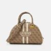 Guess Mildred Bowler - Handbag - Latte Logo -Fashion Clothing Specialty Store b7913f781a514bc285958f20a6a912de