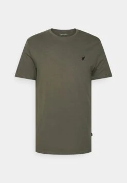 Pier One Unisex 5 Pack - Basic T-Shirt - White/Brown/Dark Blue -Fashion Clothing Specialty Store b7e09beb4f644943a45f210f6c79e412