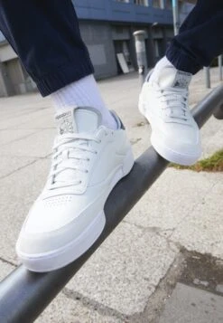 Reebok Classic Club C Clean Unisex - Trainers - Pure Grey/Footwear White/Vector Navy 11 Reebok Classic Club C Clean Unisex - Trainers - Pure Grey/Footwear White/Vector Navy -Fashion Clothing Specialty Store c02e77163d094a0a83504f7909889187