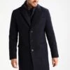 Pier One Classic Coat - Navy -Fashion Clothing Specialty Store c2757294564b49b89ba7fb35530cbee1