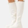 Even&Odd Platform Boots - White -Fashion Clothing Specialty Store c70fe096f3e8413291ebecf5f480c580