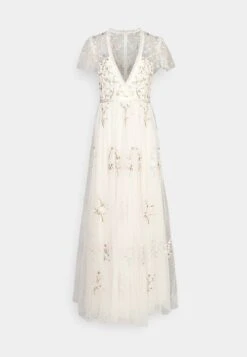 Needle & Thread Exclusive Petunia Cap Sleeve Gown - Occasion Wear - Cream -Fashion Clothing Specialty Store c80e11099b6545ed9559ed3ff646114b