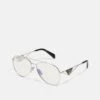 Prada Blue Light Glasses - Silver 2 Prada Blue Light Glasses - Silver -Fashion Clothing Specialty Store c833ca6390894627b5bf55e386805c38