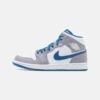 Air Jordan 1 - High-Top Trainers - Cement Grey/White/True Blue