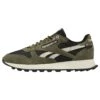 Reebok Classic Classic Leather Unisex - Trainers - Core Black Army Green Stucco -Fashion Clothing Specialty Store cedb561e4944464796f76070ead98651
