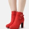 Ankle Boots - Red -Fashion Clothing Specialty Store d3496e53a72c4610bb2ad22dde703443