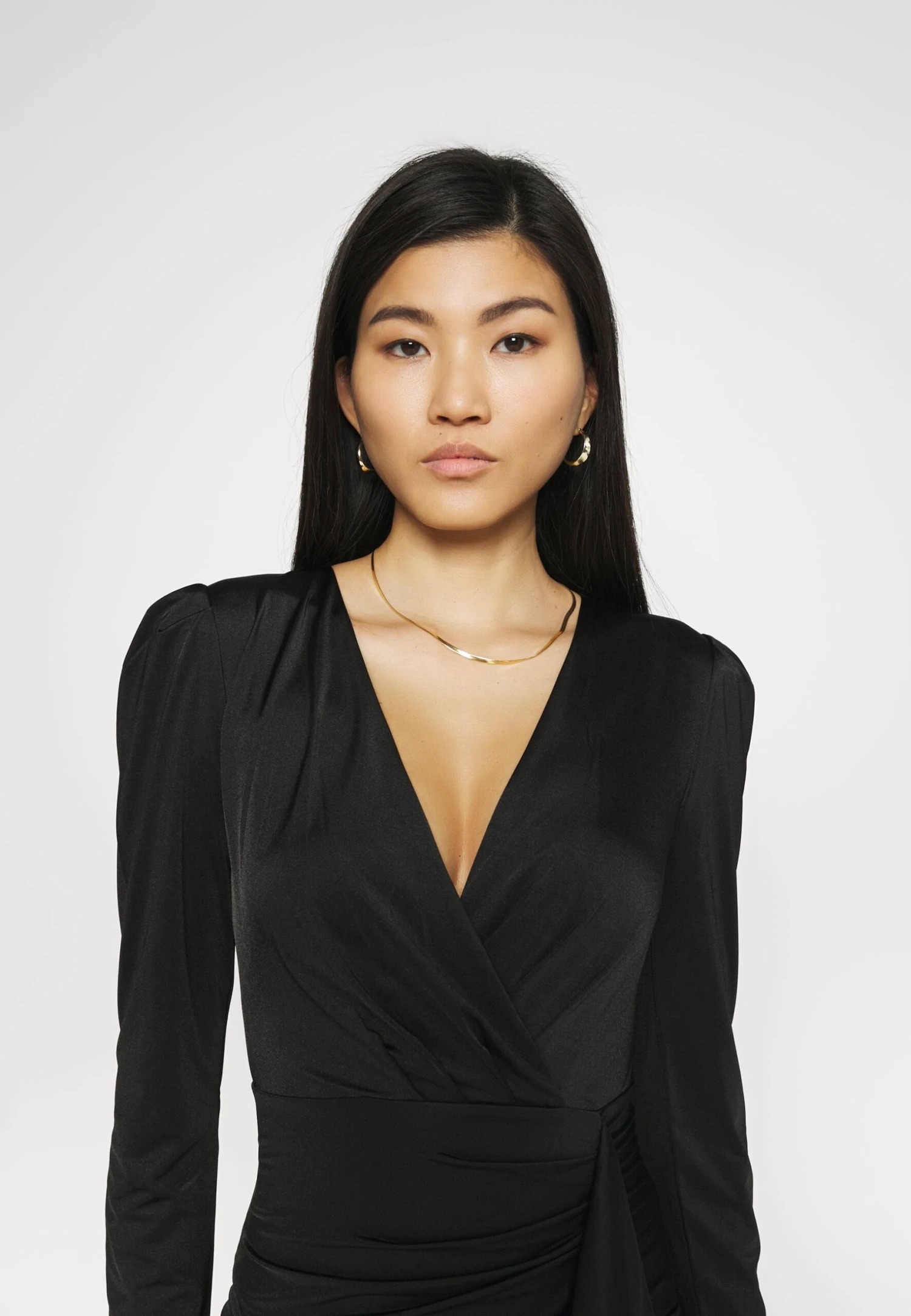 Guess Charmian Dress - Jersey Dress - Jet Black 6 Guess Charmian Dress - Jersey Dress - Jet Black - Image 4