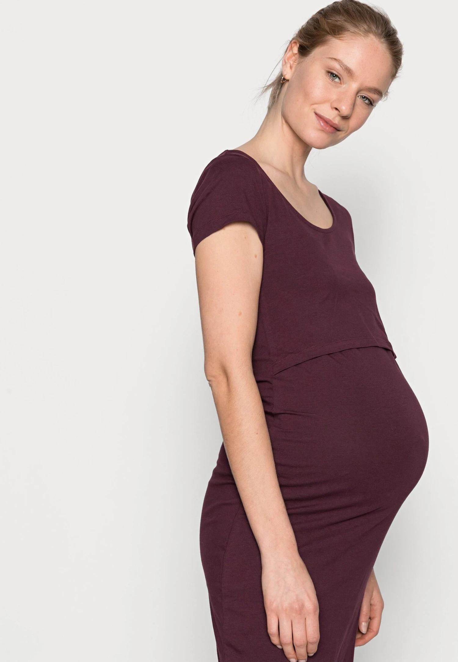 2Er Pack Nursing Function Dress - Shift Dress - Black/Bordeaux 7 2Er Pack Nursing Function Dress - Shift Dress - Black/Bordeaux - Image 5