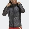 ADIDAS PERFORMANCE Terrex Agravic 2.5-Layer Rain - Waterproof Jacket - Black