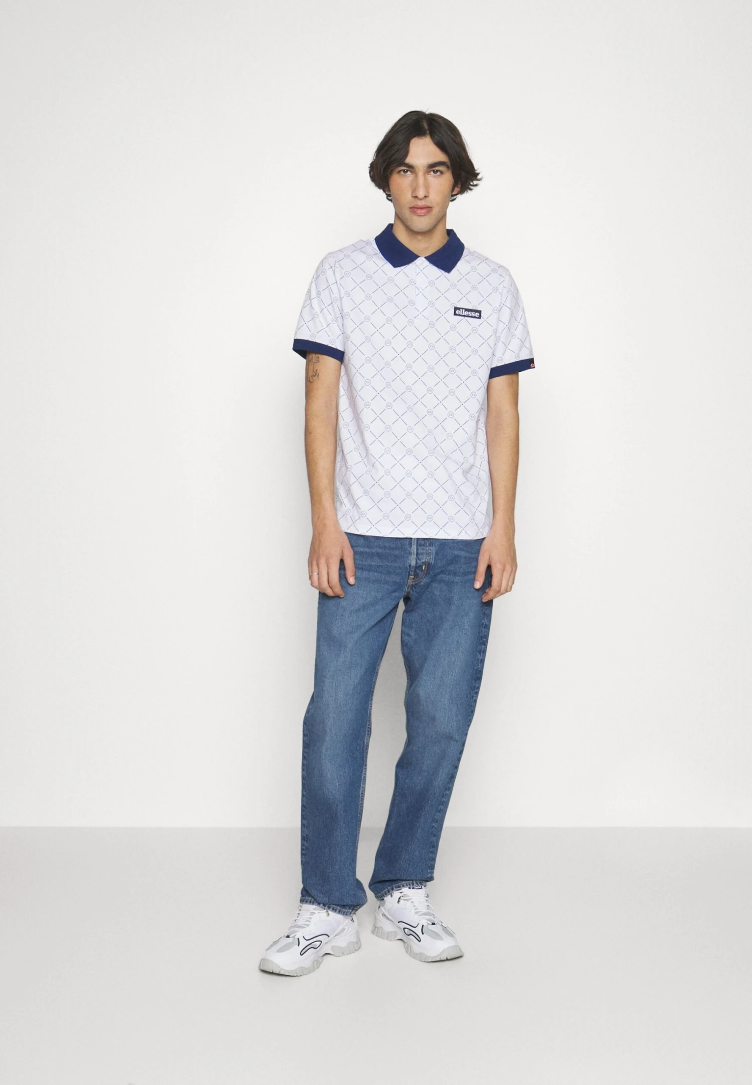 Ellesse Couramento - Polo Shirt - White 7 Ellesse Couramento - Polo Shirt - White - Image 5
