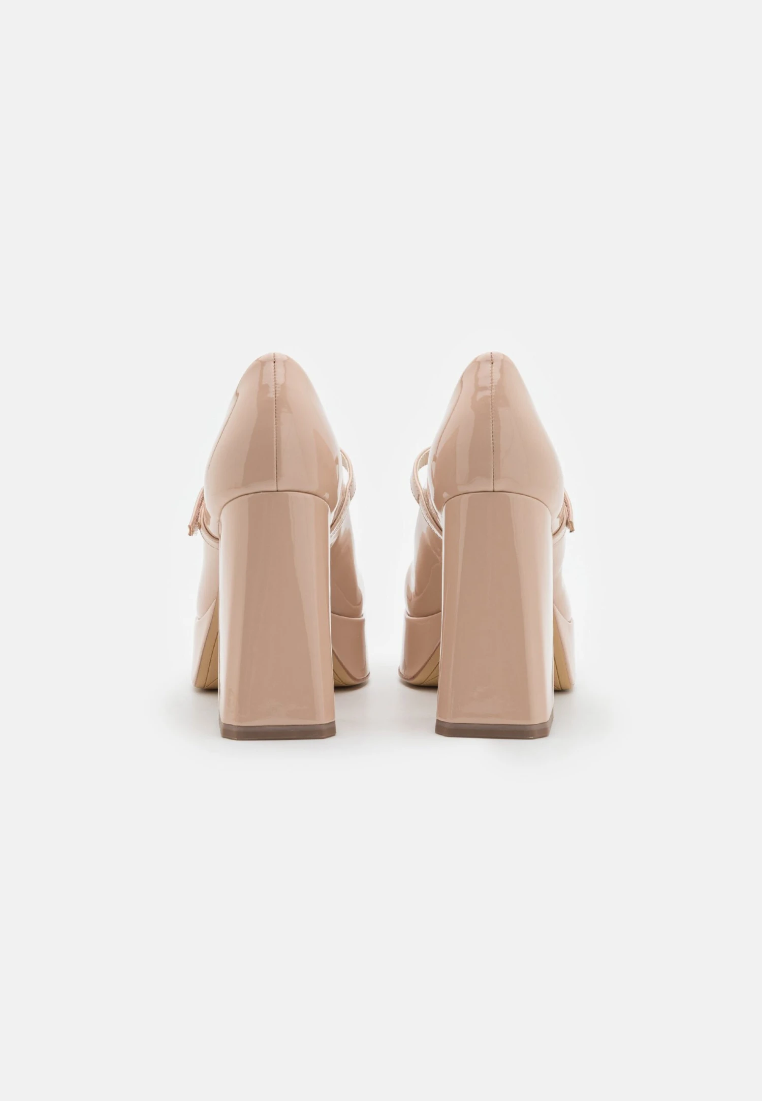 Tamaris Platform Heels - Nude Patent 6 Tamaris Platform Heels - Nude Patent - Image 4