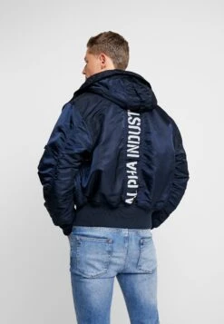 Alpha Industries Hooded Custom - Winter Jacket - Rep Blue -Fashion Clothing Specialty Store e710779f383c44a8911e79f37e48949d
