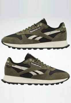 Reebok Classic Classic Leather Unisex - Trainers - Core Black Army Green Stucco 18 Reebok Classic Classic Leather Unisex - Trainers - Core Black Army Green Stucco -Fashion Clothing Specialty Store f0cf73097021442d924b62732978c883