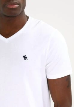 Abercrombie & Fitch Vneck 3 Pack - Basic T-Shirt - White/Black/Grey -Fashion Clothing Specialty Store f54c439614614d88ae5ec876f859baca