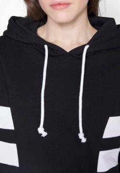 Hoodie - Black/White -Fashion Clothing Specialty Store f674567a981841a6983feb695eede21c