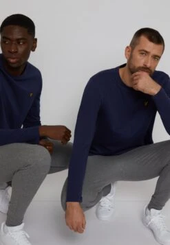 Lyle & Scott Long Sleeved Top - Navy -Fashion Clothing Specialty Store fb8ef4b891bf434e807cc1540e8289b1