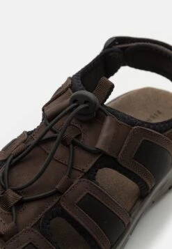 Pier One Leather - Walking Sandals - Brown -Fashion Clothing Specialty Store fe4ac8c516524342a23bf7dfc5e9f947